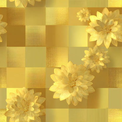 Tawny Dahlia Wallpaper