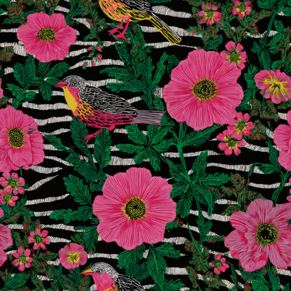 Pink Zebra Wallpaper