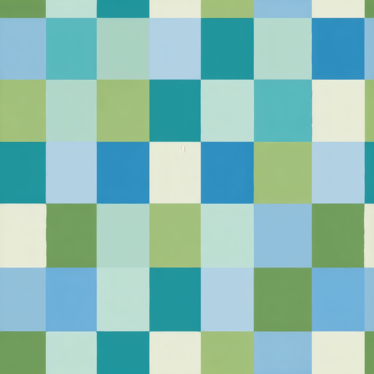 Teal Mosaic Wallpaper
