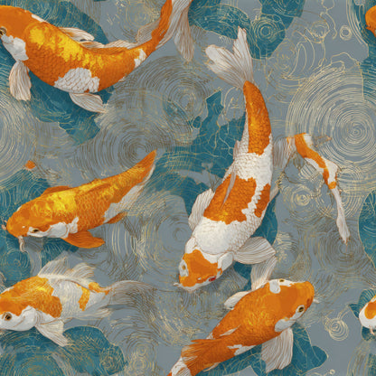 Golden Ripples Wallpaper