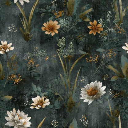 Ethereal Botanical Wallpaper