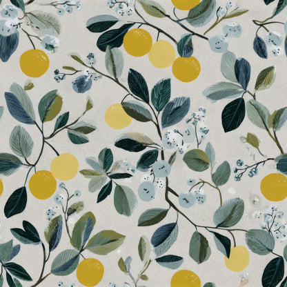 Golden Botanical Wallpaper