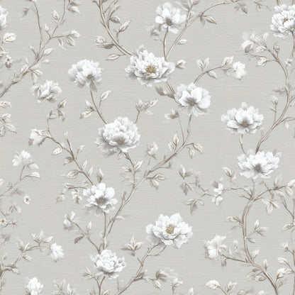 Chalky Botanical Wallpaper