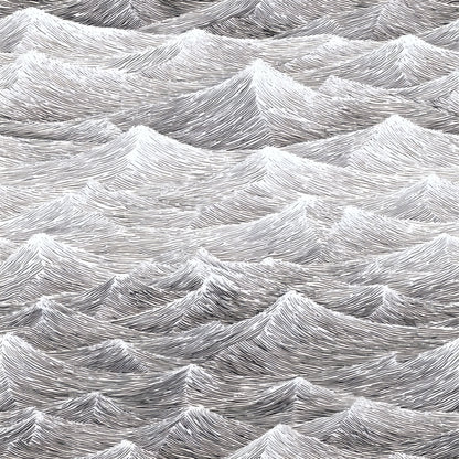 Sketched Ocean Wallpaper