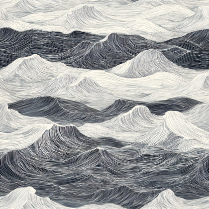 Inky Swells Wallpaper