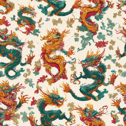 Teal Dynasty Wallpaper