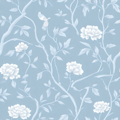 Powder Peony Wallpaper