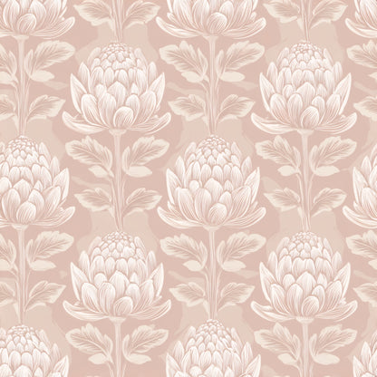 Rosaline Protea Wallpaper