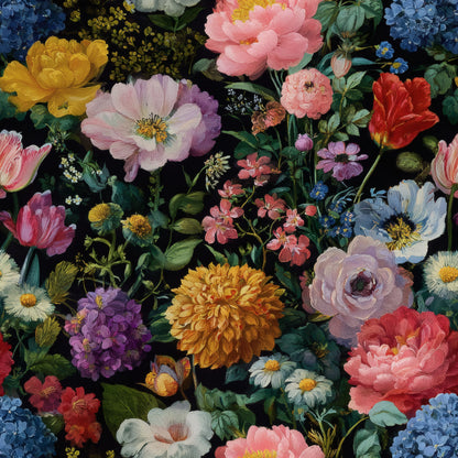 Painterly Bloom Wallpaper