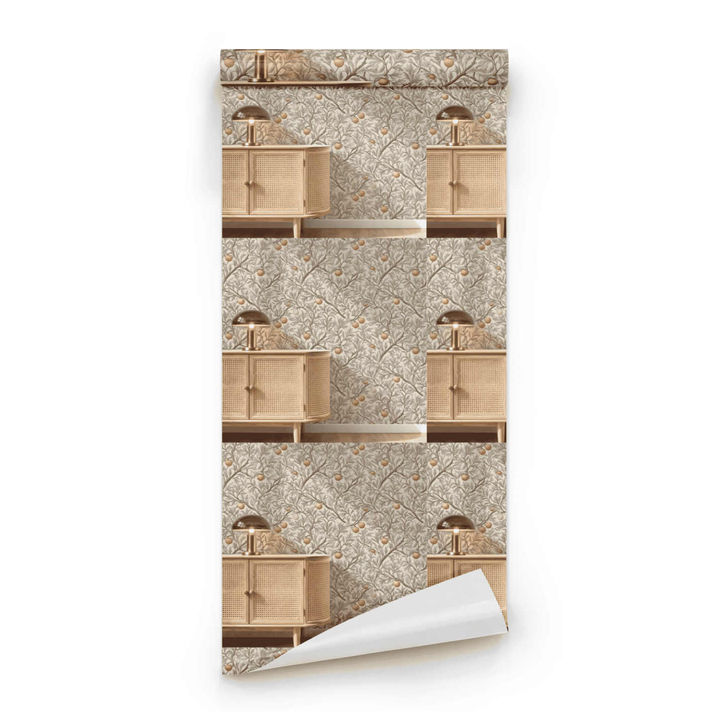 Mottled Tangerine Wallpaper