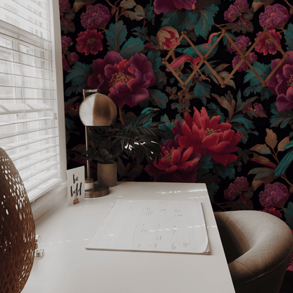 Elysian Bloom Wallpaper