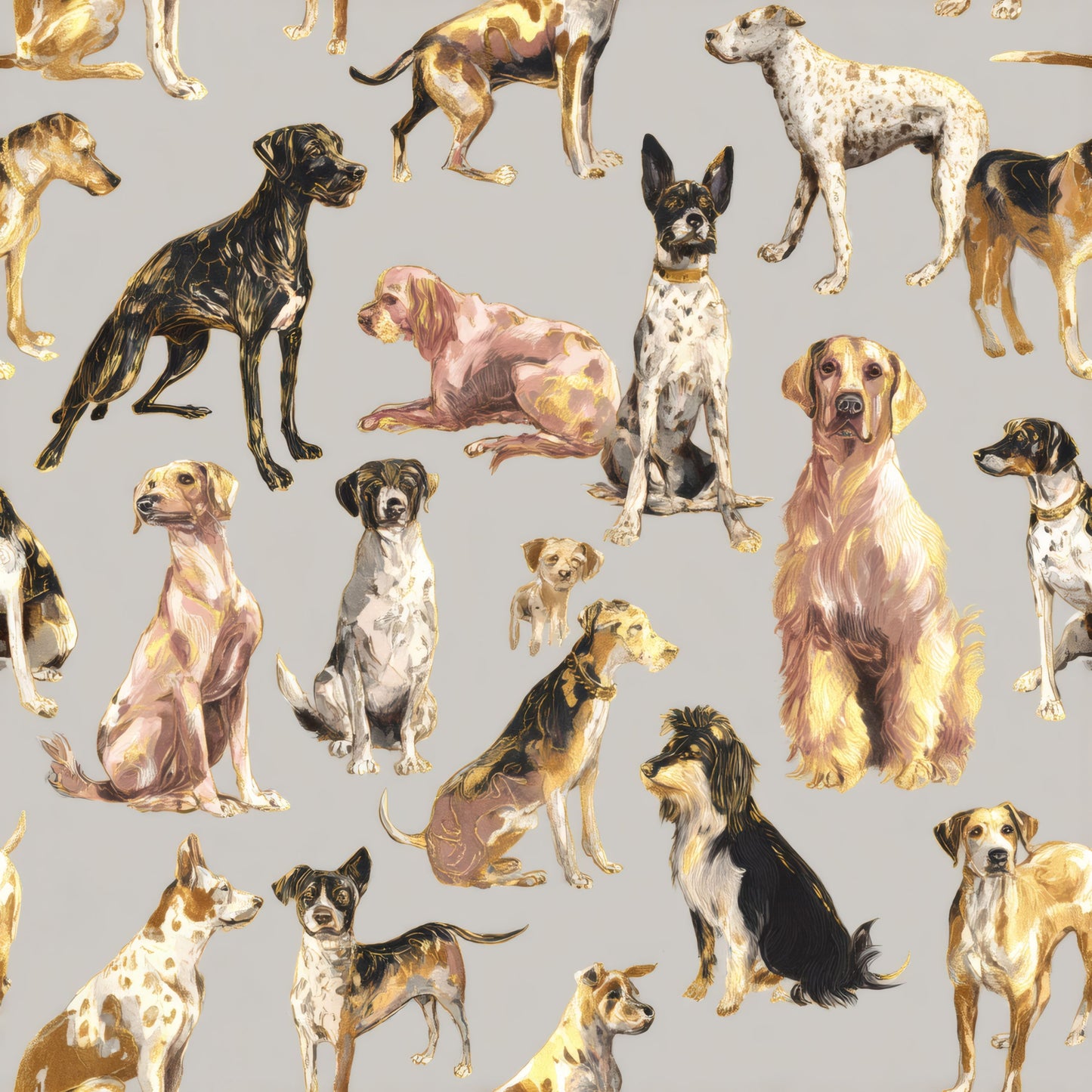 Paws & Whiskers Wallpaper