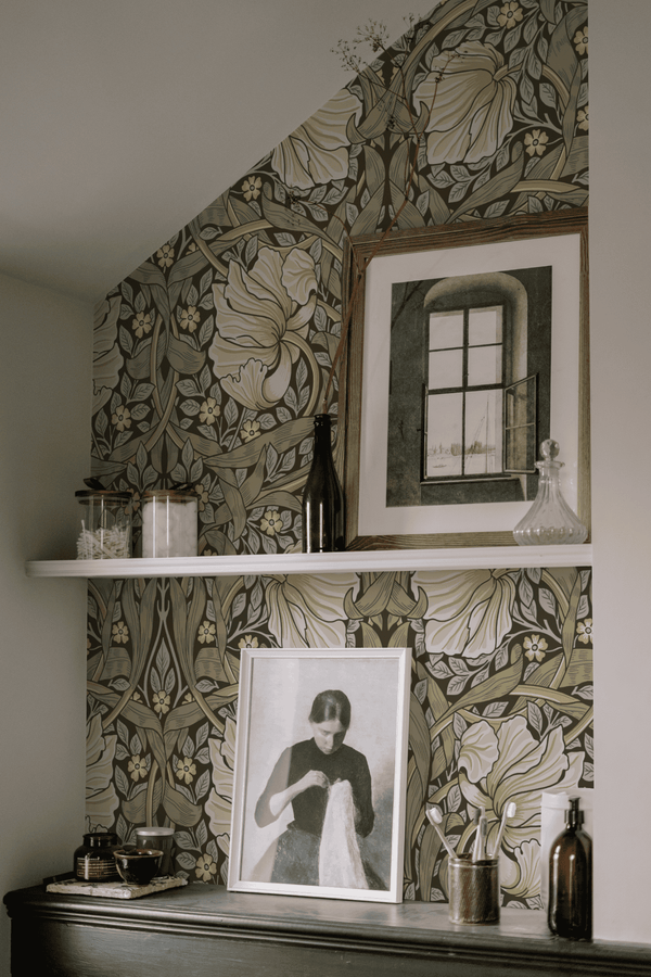 Pimpernel Wallpaper by William Morris