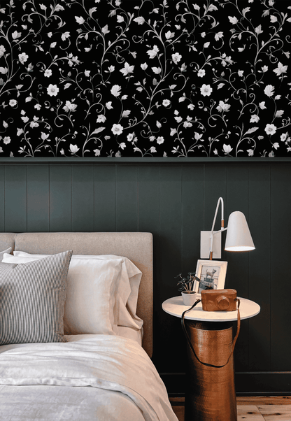 Nocturne Blooms Wallpaper