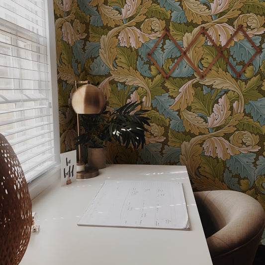 William Morris Acanthus Verdant