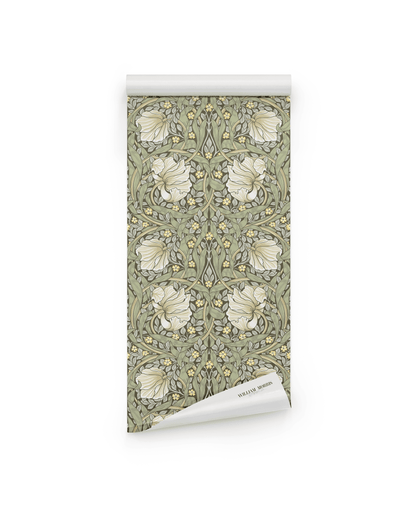 William Morris Pimpernel Olive Verdant Whisper