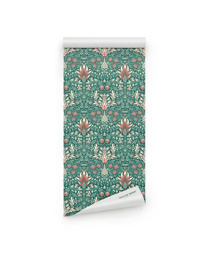 William Morris Snakeshead Green Forest Veil
