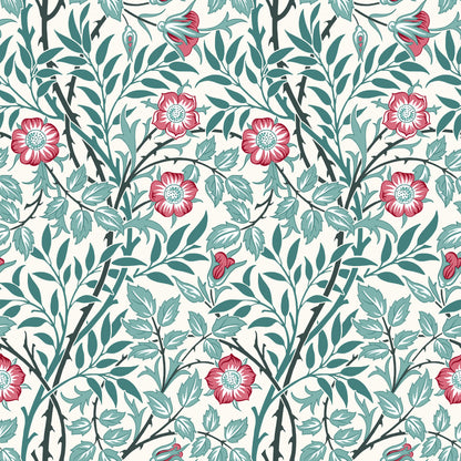 William Morris Sweet Briar Light Wallpaper
