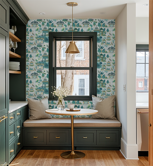 Retro Plum Blossom Wallpaper