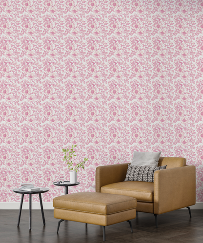 Toile Peony Blush