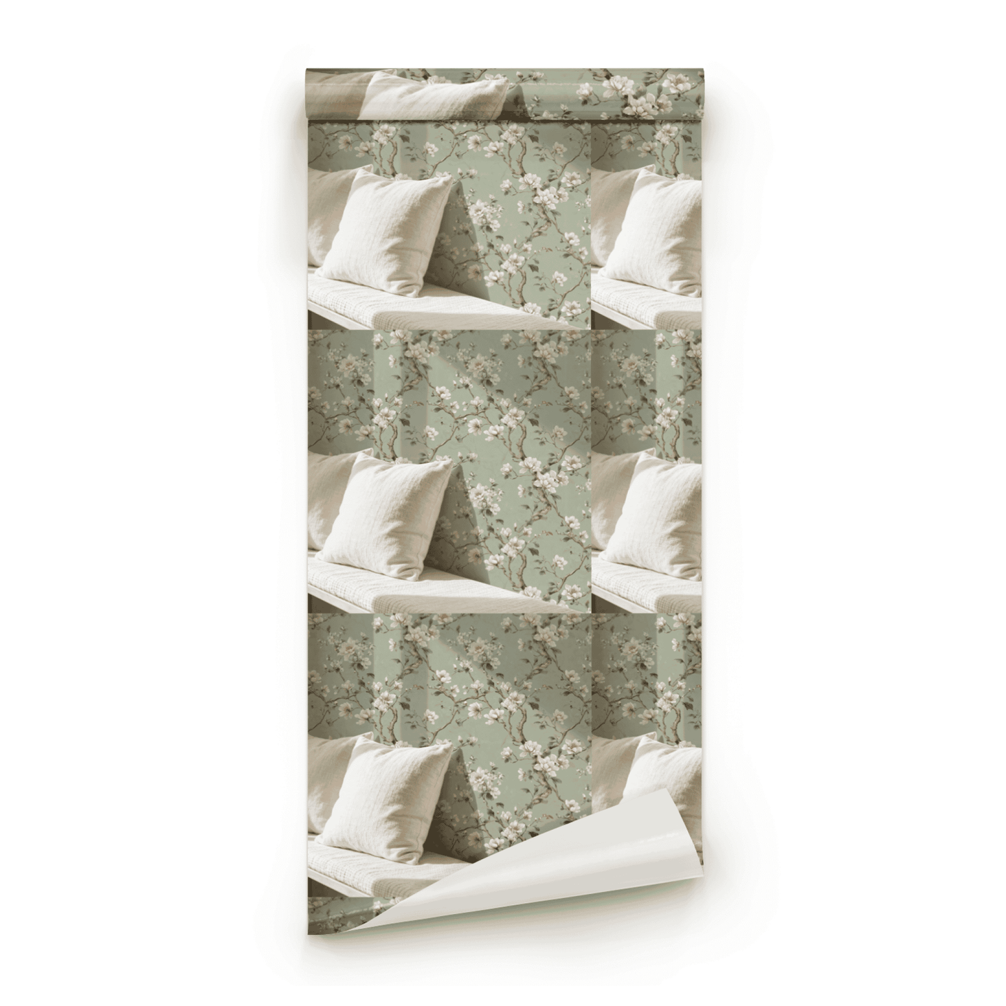 Celadon Magnolia Wallpaper