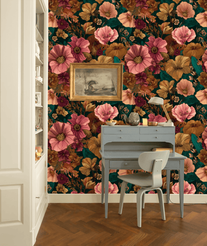 Autumn Blooms Wallpaper