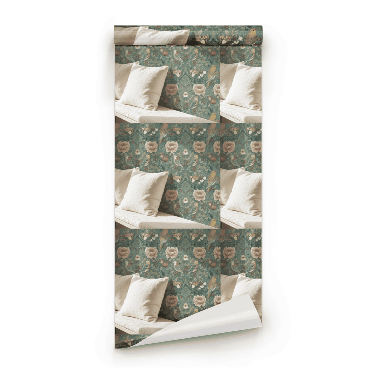 Rosy Aviary Wallpaper