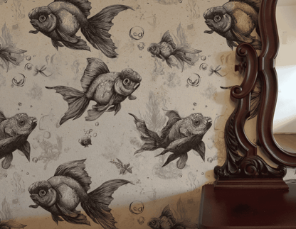 Aquatic Elegance Wallpaper