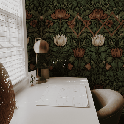 Woodland Bloom Wallpaper