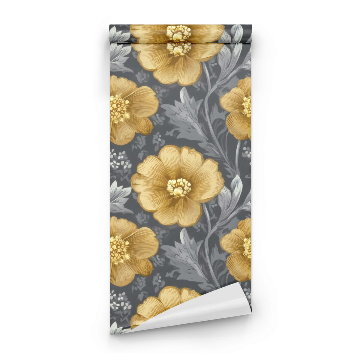 Roll of Amber Songbird large scale wallpaper