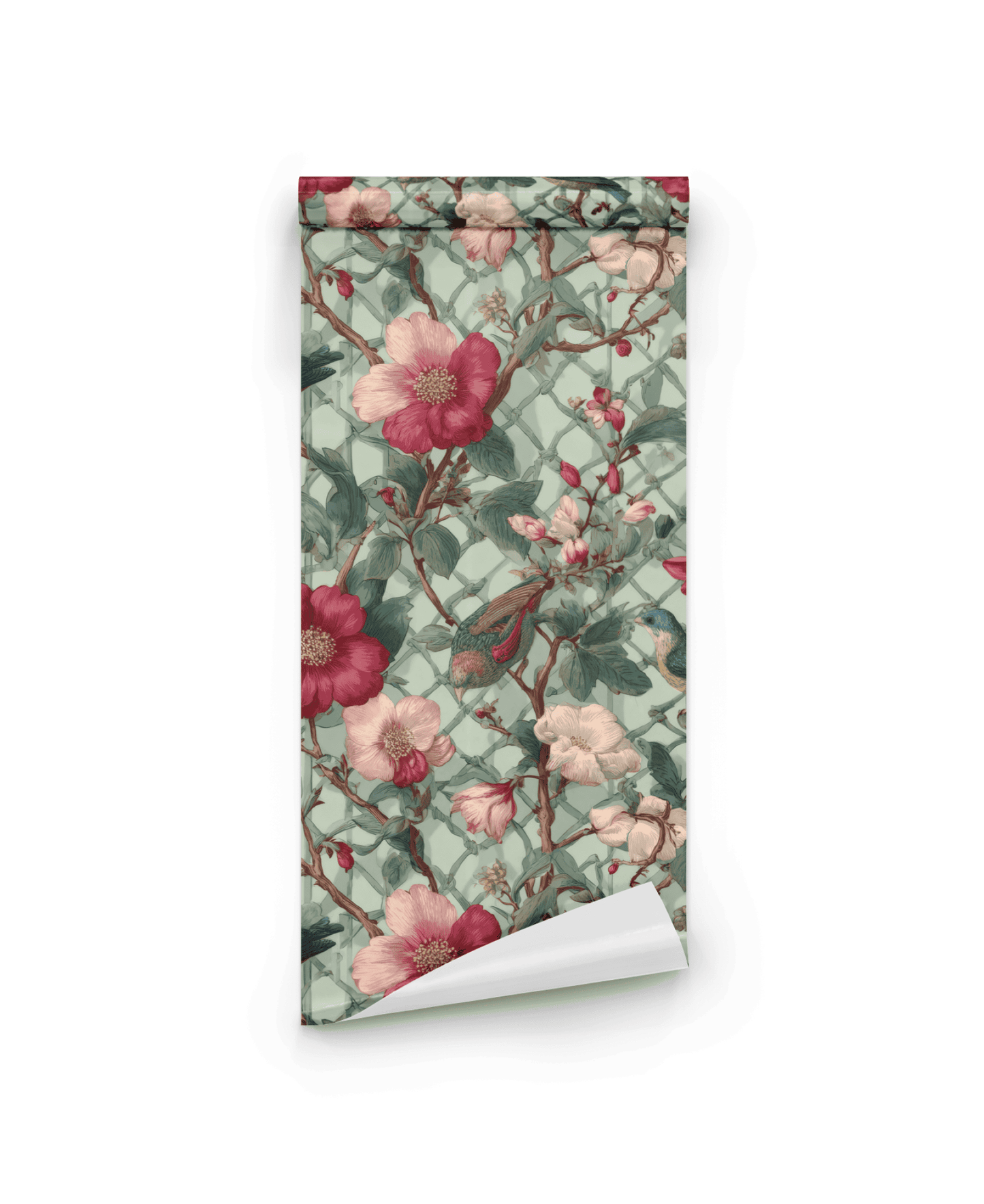 Aviary Blossom Wallpaper