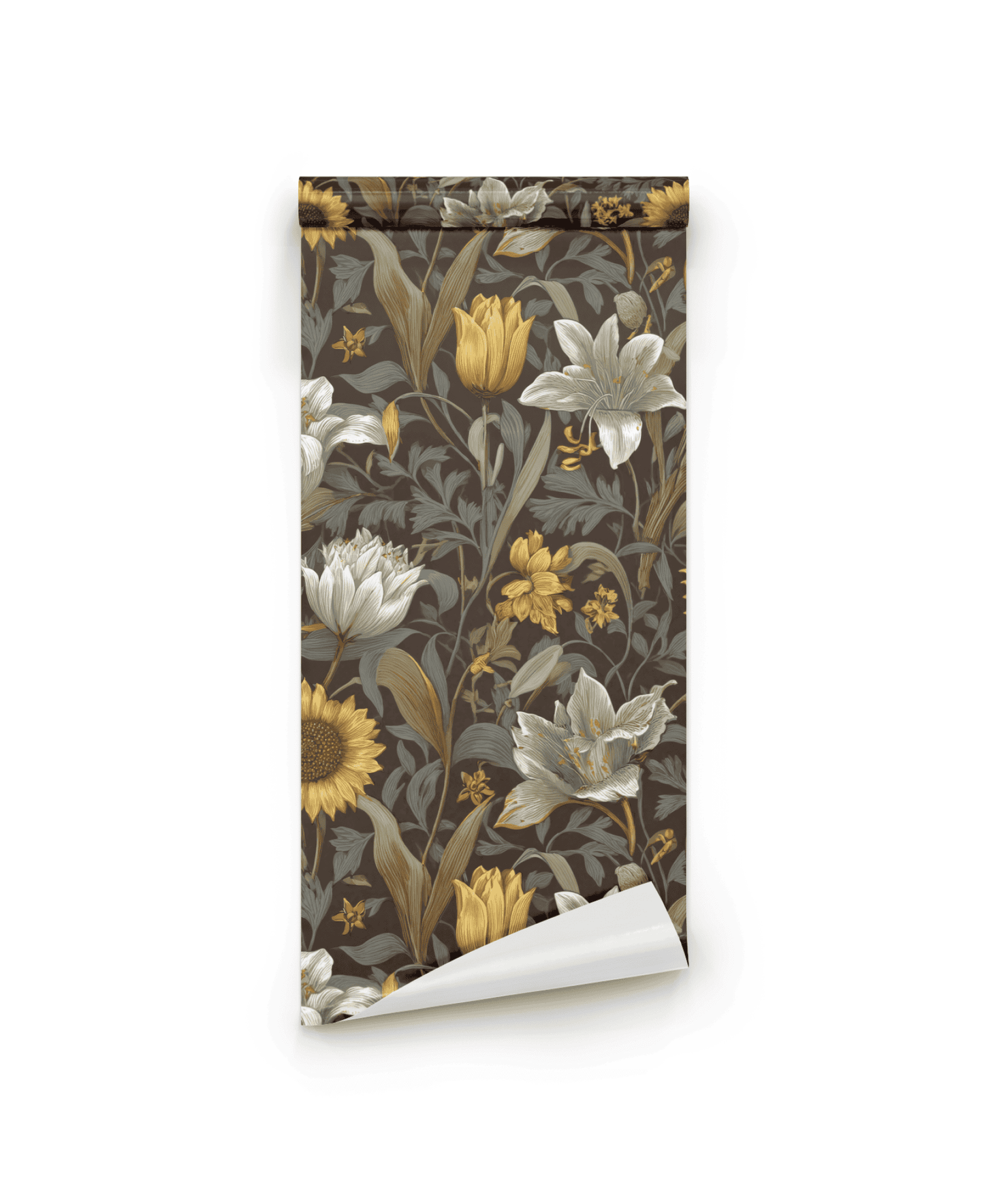 Golden Bloom Wallpaper