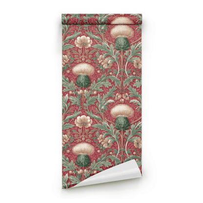 Gothic Thistle Wallpaper