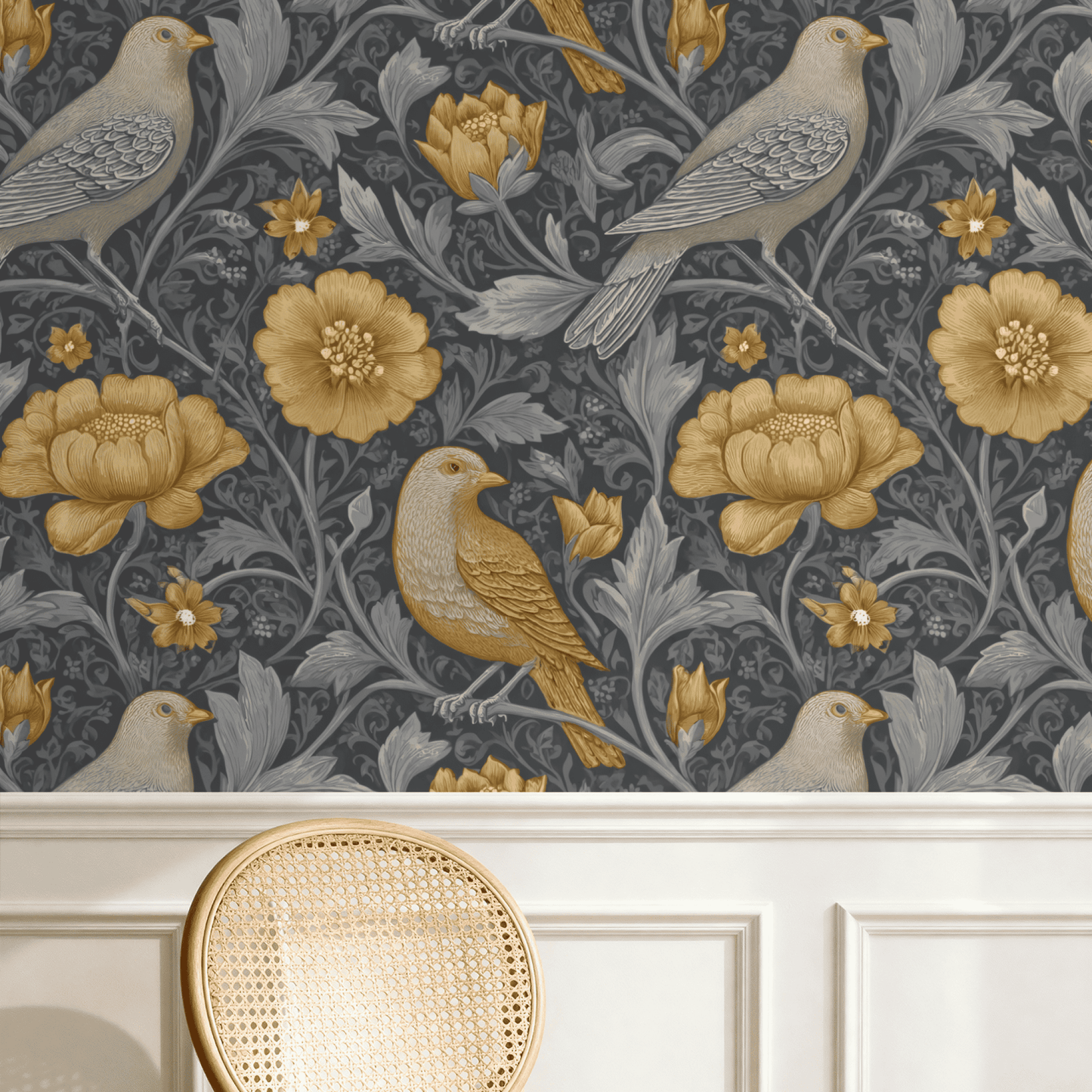 Amber Warbler Wallpaper