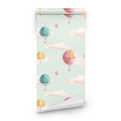 Roll of Balloon Sky large scale wallpaper