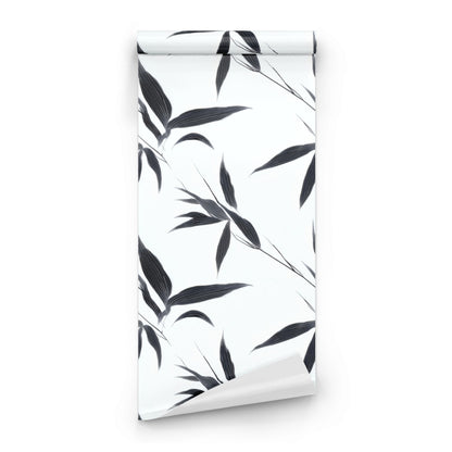 Roll of Bamboo Leaf large scale wallpaper