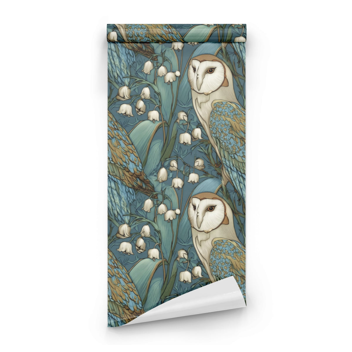 Roll of Barn Owls large scale wallpaper