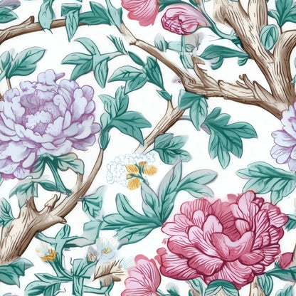 Blossom Bough large scale wallpaper pattern repeat