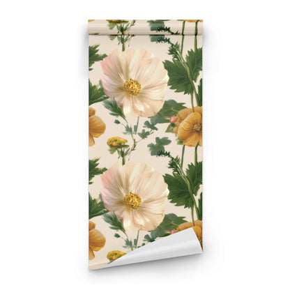 Roll of Blush Cosmos large scale wallpaper