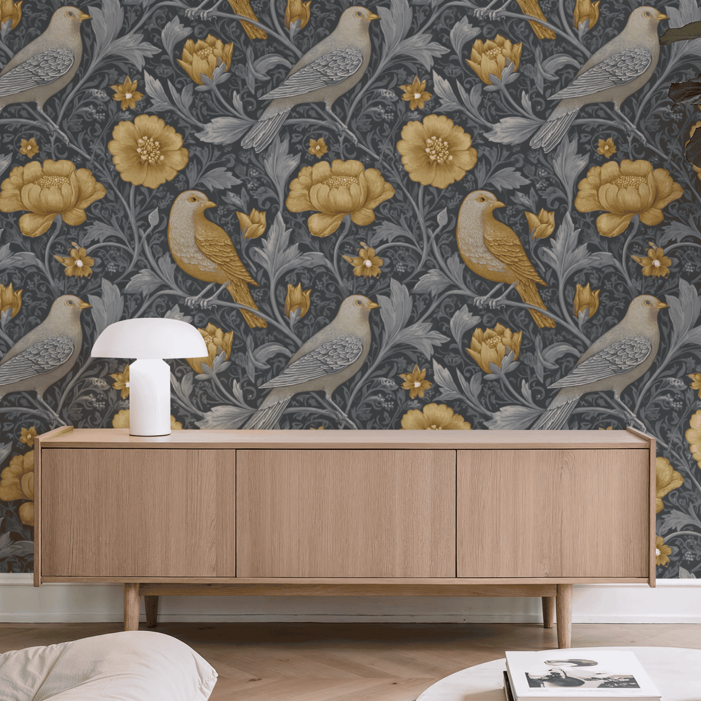 Amber Warbler Wallpaper