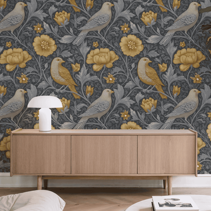 Amber Warbler Wallpaper