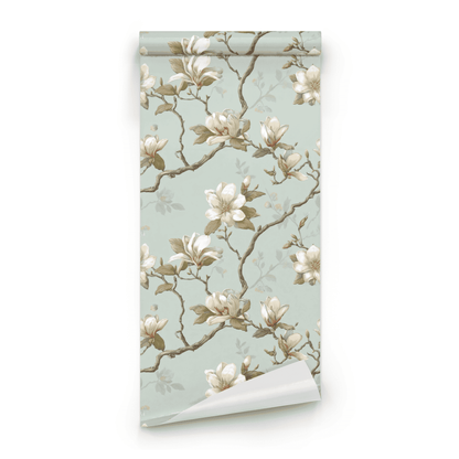 Creamy Magnolia Wallpaper