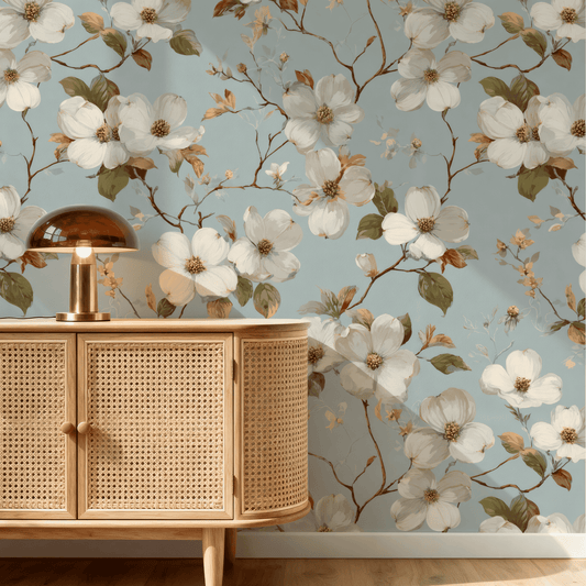 Creamy Dogwood Wallpaper