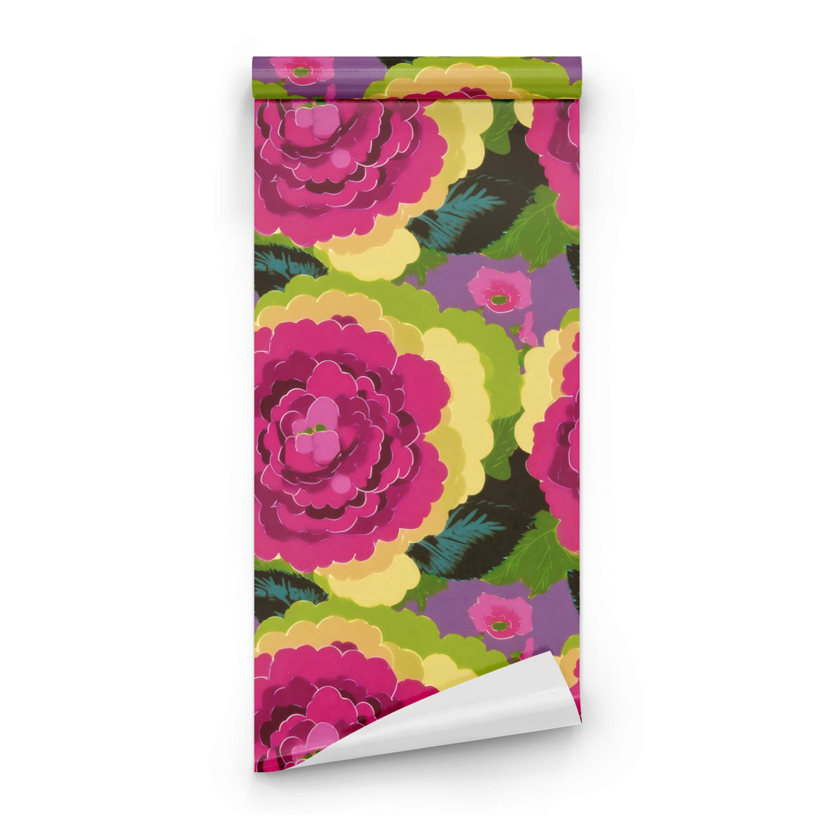 Roll of Cabbage Flower large scale wallpaper