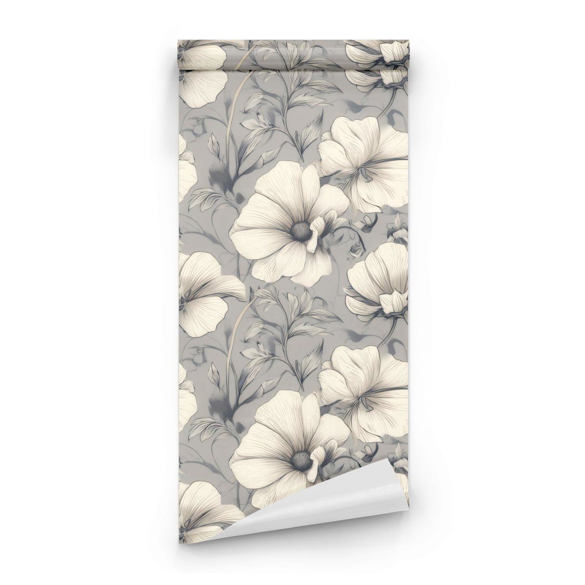 Roll of Cream Cosmos large scale wallpaper