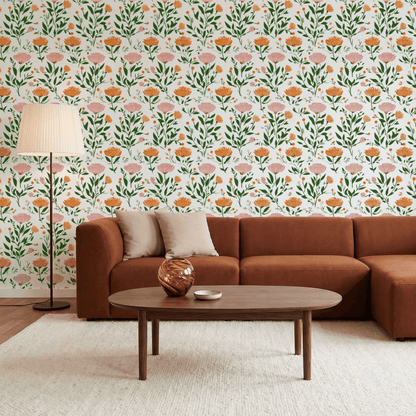 Apricot Grove Wallpaper