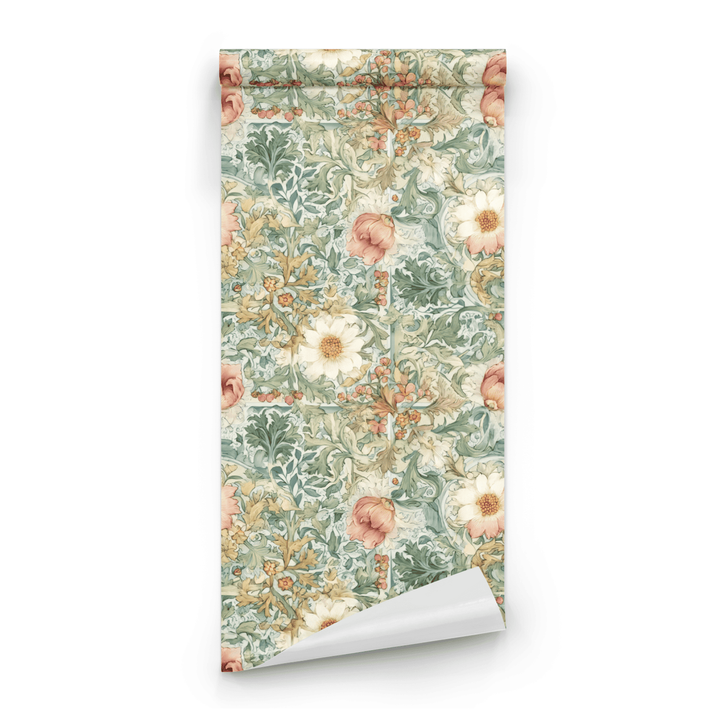 Indigo Clover Wallpaper