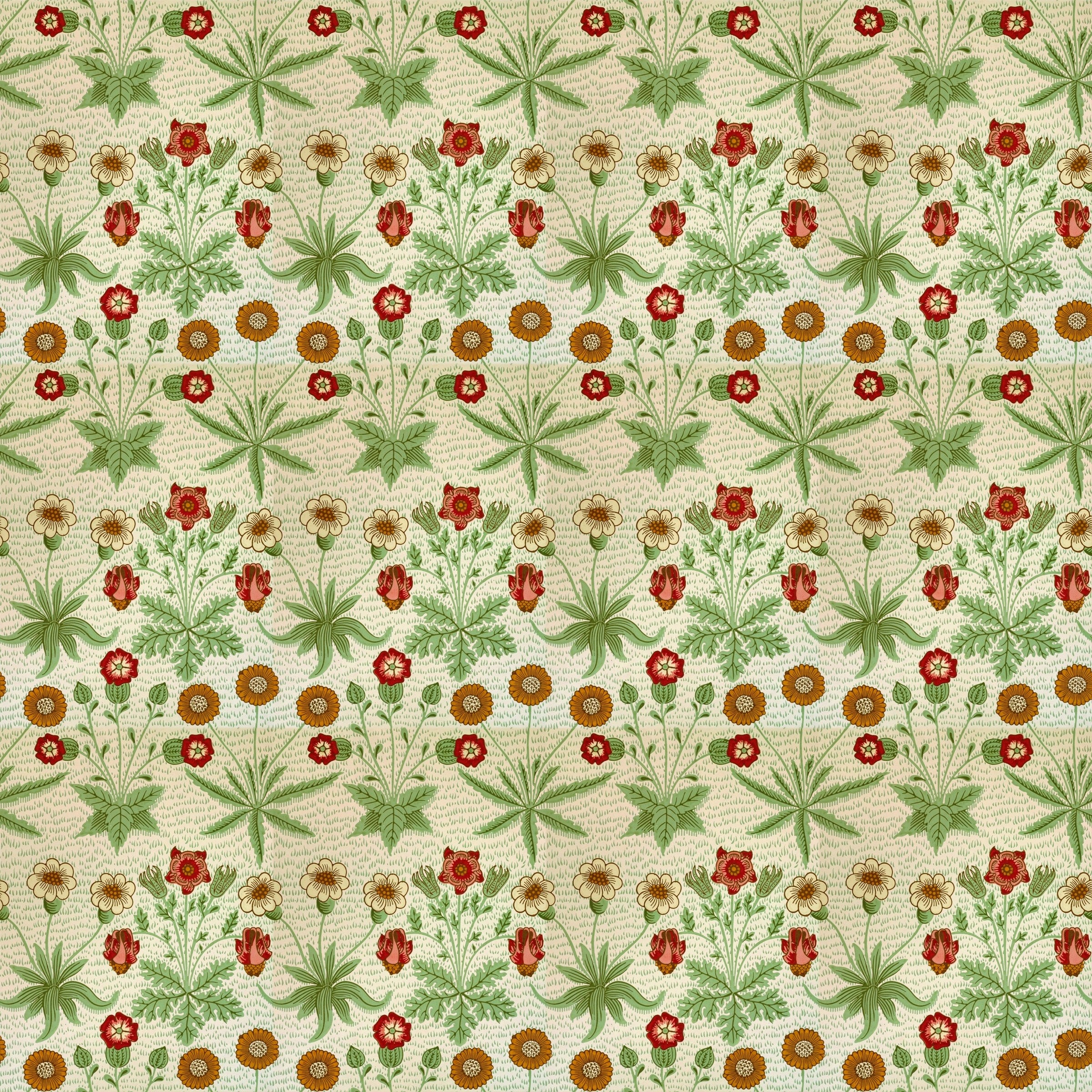 Daisy Wallpaper | William Morris Daisy Cream
