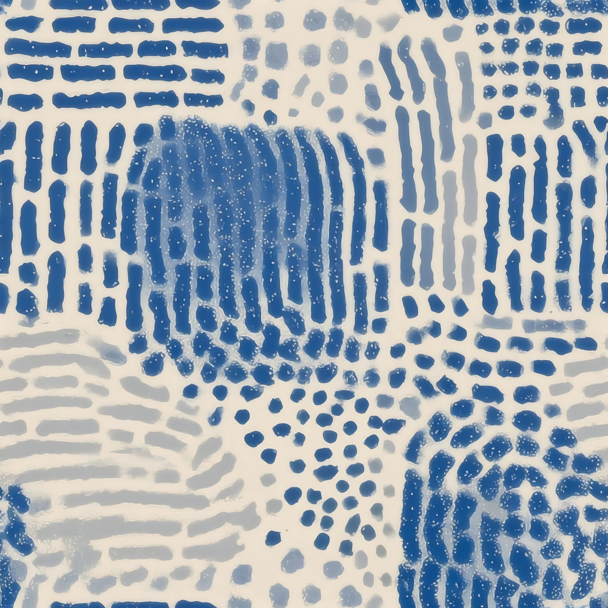 Denim Dash large scale wallpaper pattern repeat