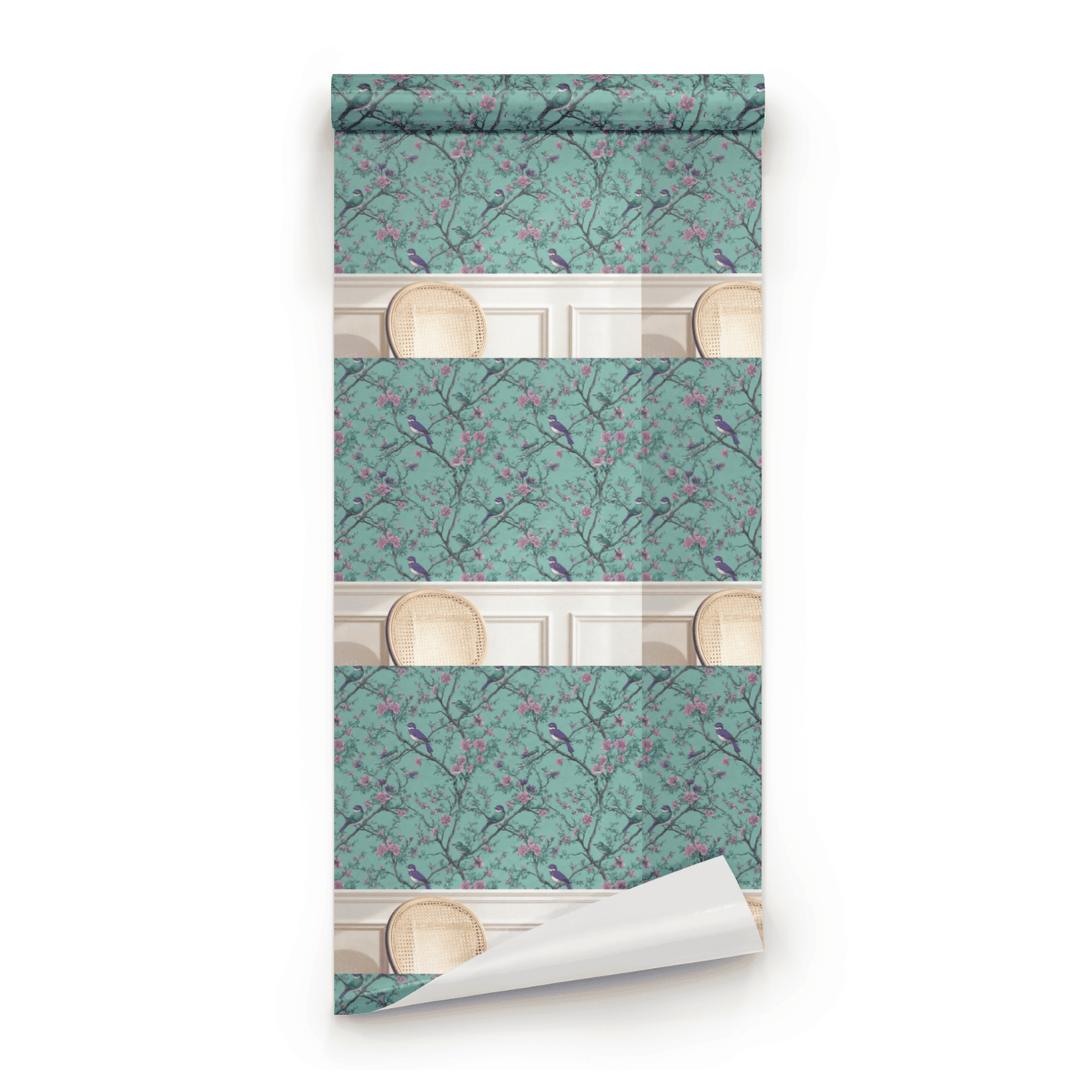 Violet Warbler Wallpaper